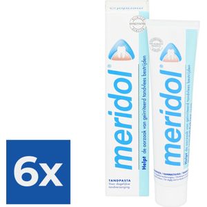 Meridol Tandpasta voor Dagelijkse Tandverzorging 75 ml - Voordeelverpakking 6 stuks