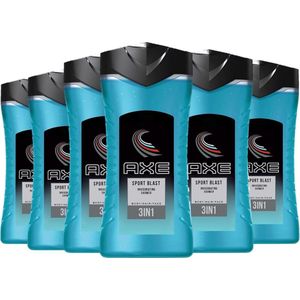 Axe - Sport Blast - Douchegel - 250ml - Voordeelverpakking 6 stuks