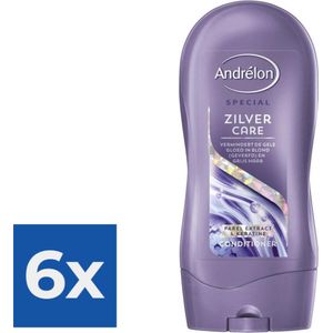 Andrélon Conditioner Zilver Care 300 ml - Voordeelverpakking 6 stuks