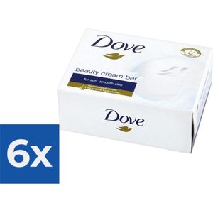 Dove Zeep Beauty Cream Bar Regular 100gr - Voordeelverpakking 6 stuks