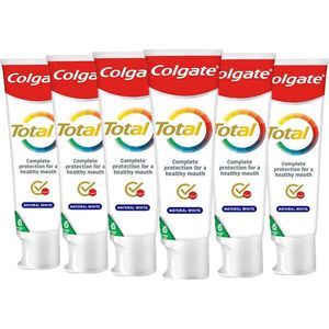 Colgate Total Tandpasta Whitening - Voordeelverpakking 6 x 75 ml