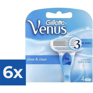 Gillette Venus - 4 stuks - Scheermesjes - Voordeelverpakking 6 stuks