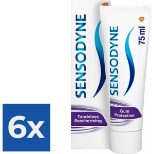Sensodyne - Tandpasta Tandvlees Bescherming - 75ml - Voordeelverpakking 6 stuks