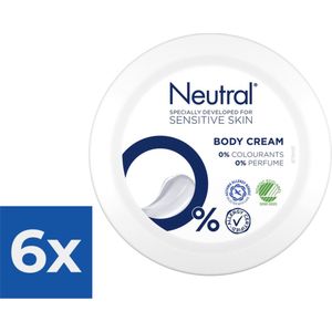 Neutral Parfumvrij Body Cream 250 ml - Voordeelverpakking 6 stuks
