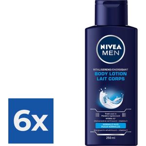 Nivea Men Vitaliserend Body Lotion- Voordeelverpakking 6x250ml