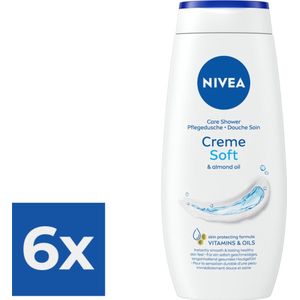 Nivea Douchecrème - Rich Moisture Soft 250ml - Voordeelverpakking 6 stuks