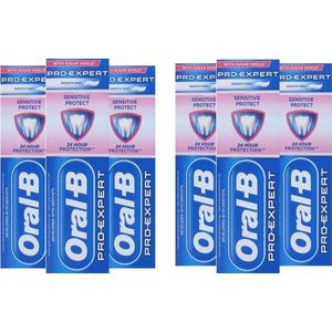 Oral-B Tandpasta - Pro-Sensitive - Voordeelverpakking 6 x 75 ml