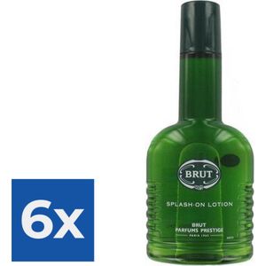 Brut Splash-on Original - 200 ml - Aftershave Lotion - Voordeelverpakking 6 stuks