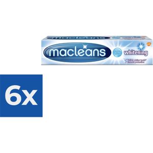 Macleans Tandpasta - Whitening 100 ml - Voordeelverpakking 6 stuks