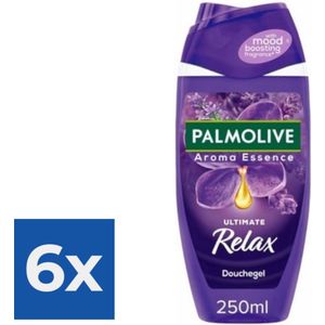 Palmolive Douchegel  Sunset Relax Lavendel 250 ml - Voordeelverpakking 6 stuks