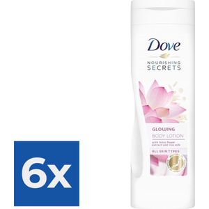Dove Nourishing Secrets Glowing Ritual Bodylotion - 400 ml - Voordeelverpakking 6 stuks