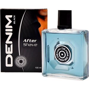 Denim Aftershave Men - Black 100 ml - Voordeelverpakking 12 stuks