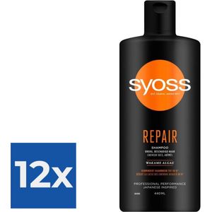 Syoss - Shampoo - Repair - 440ml x 12