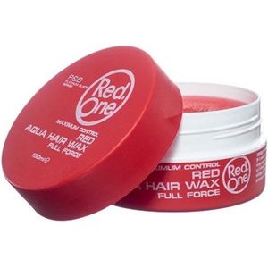 Red One Red Aqua Hair Wax - 150 ml - Voordeelverpakking 12 stuks