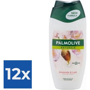 Palmolive Douchegel - Almond 250 ml - Voordeelverpakking 12 stuks
