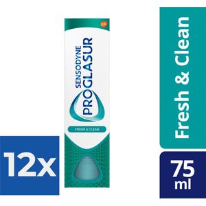 Sensodyne Proglasur Tandpasta Multi-Action 75ml - Voordeelverpakking 12 stuks
