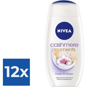 Nivea Douchegel - Cashmere Moments - Voordeelverpakking 12 x 250 ml