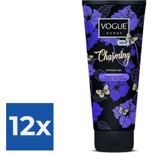 Vogue Charming Douche Gel 200 ml - Voordeelverpakking 12 stuks