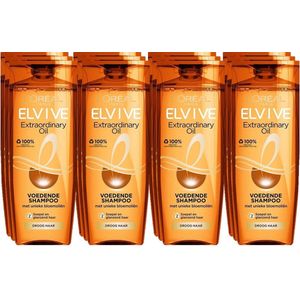 L’Oréal Paris Elvive Extraordinary Oil Shampoo - Voordeelverpakking 12 x 250 ml