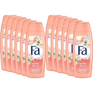 Fa Douchegel - Divine Moments 250 ml - Voordeelverpakking 12 stuks
