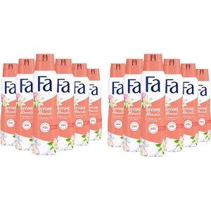 Fa Divine Moments Deodorant Spray 150ml - Voordeelverpakking 12 stuks