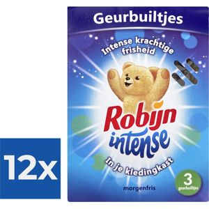 Robijn Intense Geurbuiltjes 3 stuks - Voordeelverpakking 12 stuks