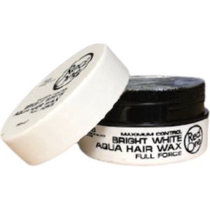 Red One Maximum Control Bright White Aqua Hair Wax 150 ml - Voordeelverpakking 12 stuks