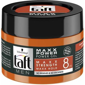 Taft Men Power Gel Maxx Power Hold 8 250 ml - Voordeelverpakking 12 stuks