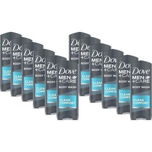 Dove Douchegel - Clean Comfort - Voordeelverpakking 12 x 250 ml