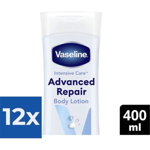 Vaseline Intensive Care Advanced Repair Bodylotion 400 ml - Voordeelverpakking 12 stuks
