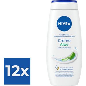 Nivea Douchegel - My Moment With Aloe Vera 250ml - Voordeelverpakking 12 stuks