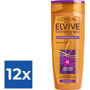 L’Oréal Paris Extraordinary Oil Shampoo - 250 ml - Voordeelverpakking 12 stuks