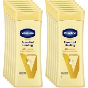 Vaseline Bodylotion - Essential Healing - Voordeelverpakking 12 x 200 ml