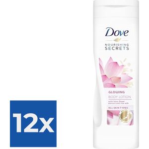 Dove Nourishing Secrets Glowing Ritual Bodylotion - 400 ml - Voordeelverpakking 12 stuks
