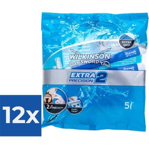 Wilkinson Sword Extra 2 Precision - 5st. - Voordeelverpakking 12 stuks