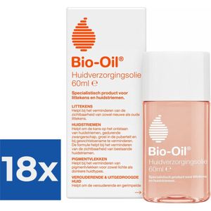 Bio Oil Bodyolie - 60 ml - Voordeelverpakking 18 stuks