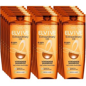 L’Oréal Paris Elvive Extraordinary Oil Shampoo - Voordeelverpakking 18 x 250 ml