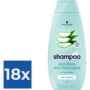 Schwarzkopf Shampoo 400ml Anti Roos - Voordeelverpakking 18 stuks