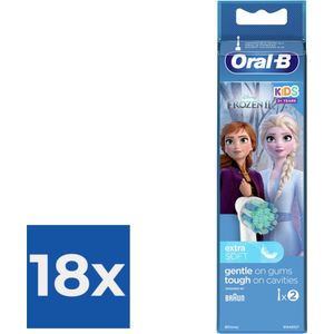 Oral-B Opzetborstels Kids Frozen 2 stuks - Voordeelverpakking 18 stuks