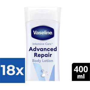 Vaseline Intensive Care Advanced Repair Bodylotion 400 ml - Voordeelverpakking 18 stuks