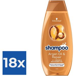 Schwarzkopf Shampoo 400ml Oil Repair - Voordeelverpakking 18 stuks