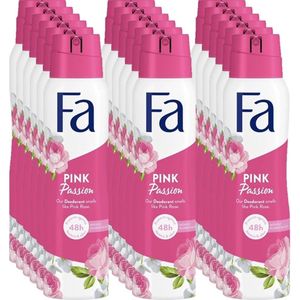 FA Pink Passion Deodorant Spray 150ml - Voordeelverpakking 18 stuks