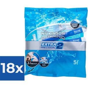 Wilkinson Sword Extra 2 Precision - 5st. - Voordeelverpakking 18 stuks