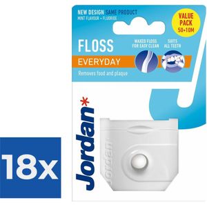 Jordan Floss Everyday 50 mtr. - Voordeelverpakking 18 stuks
