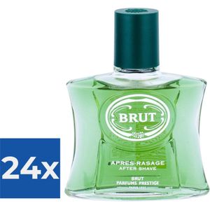 Brut for Men | Aftershave lotion 100 ml - Voordeelverpakking 24 stuks
