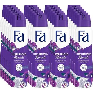 Fa Luxurious Moments Deodorant Spray 150ml - Voordeelverpakking 24 stuks