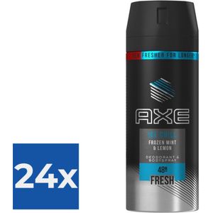 Axe Deospray - Ice Chill 150 ml - Voordeelverpakking 24 stuks