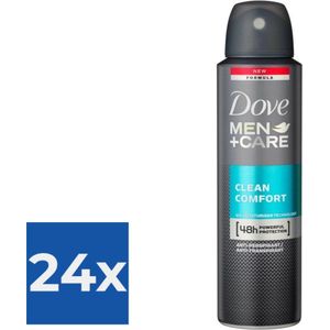 Dove - Deodorant - Clean Comfort - 150ml x 24