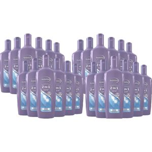 Andrelon Shampoo - Classic 2-in-1 - Meloen & Aloe Vera - Voordeelverpakking 24 x 300 ml