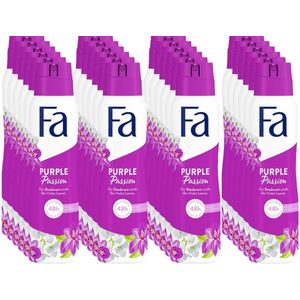 Fa Deospray - Purple Passion - Voordeelverpakking 24 x 150 ml